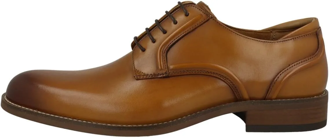 Мужские кожаные туфли Clarks CraftRemi Lace, коричневый