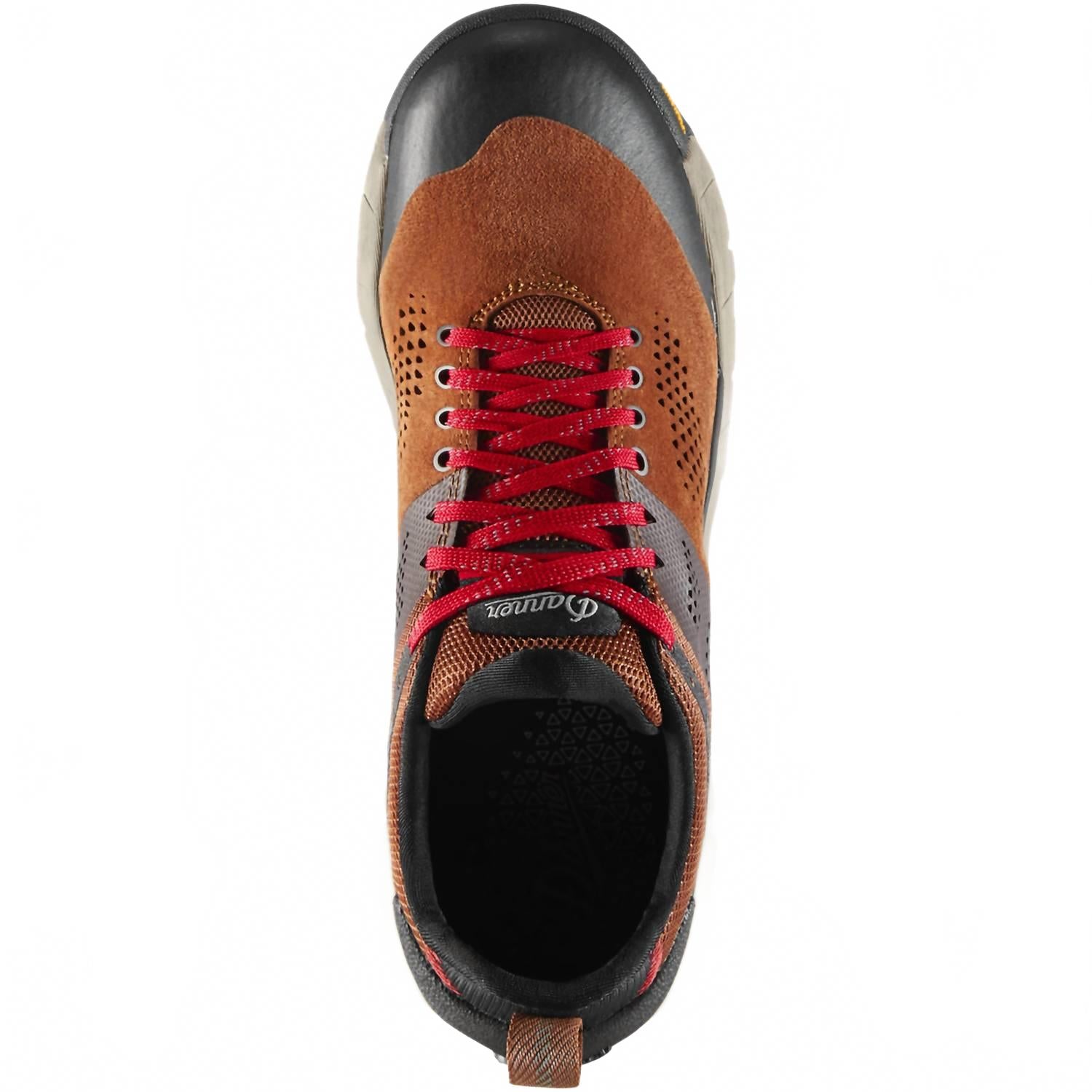 Женские походные кроссовки Danner Trail 2650 коричневые/красные — фото 4