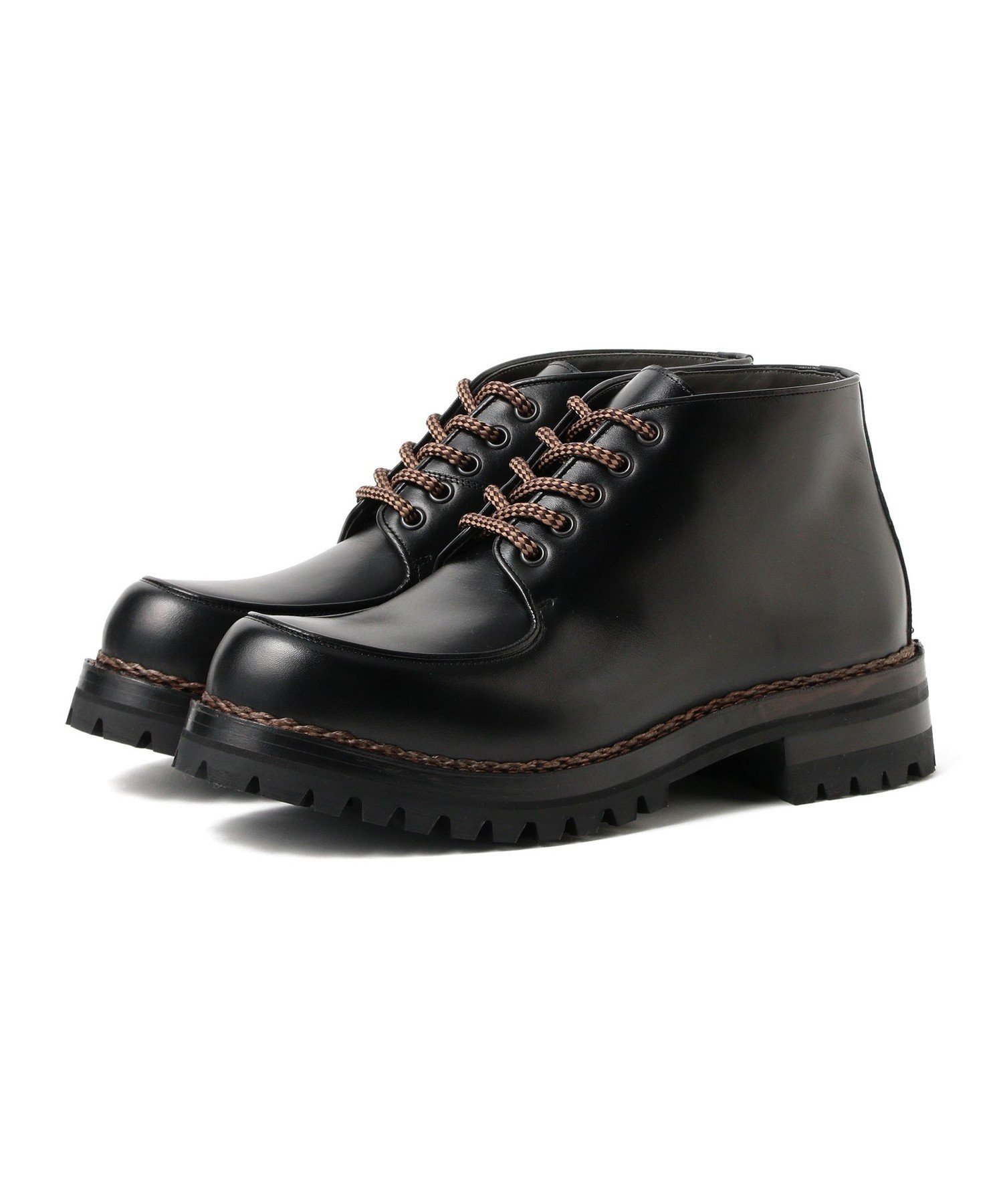 Туфли F.LLI Giacometti / Piping Boots International Gallery Beams, Black