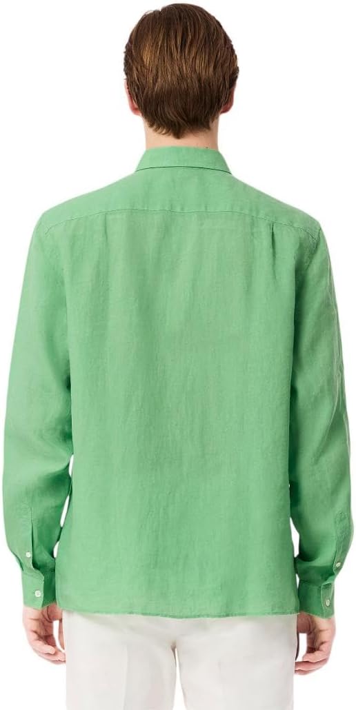 Lacoste мужская рубашка с длинным рукавом Regular Fit из основной коллекции, Liamone — фото 3