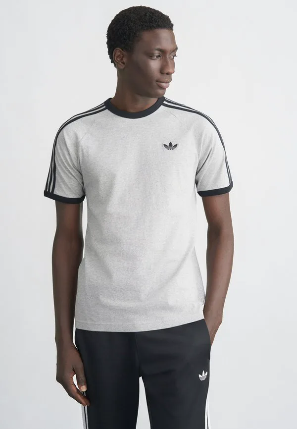 Футболка с принтом 3s Adidas Originals, Medium Grey Heather