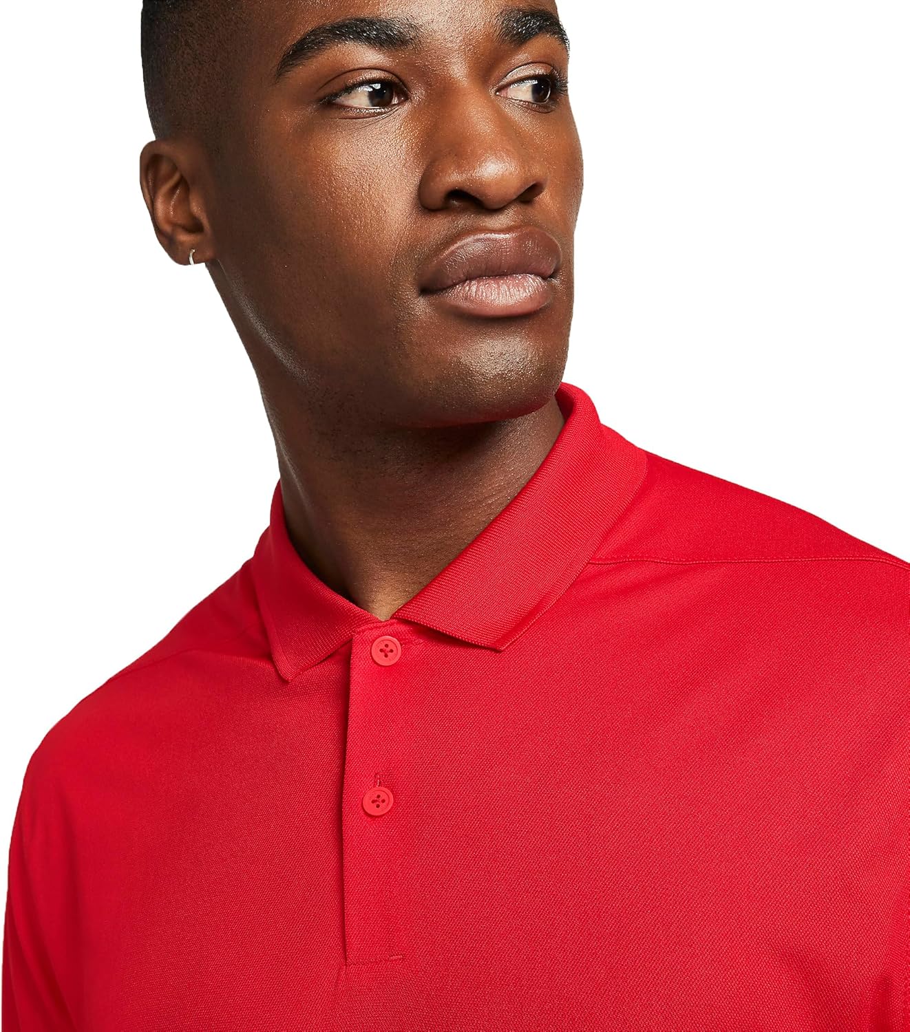 Мужская футболка-поло Nike Victory Solid OLC для гольфа, University Red/White — фото 3