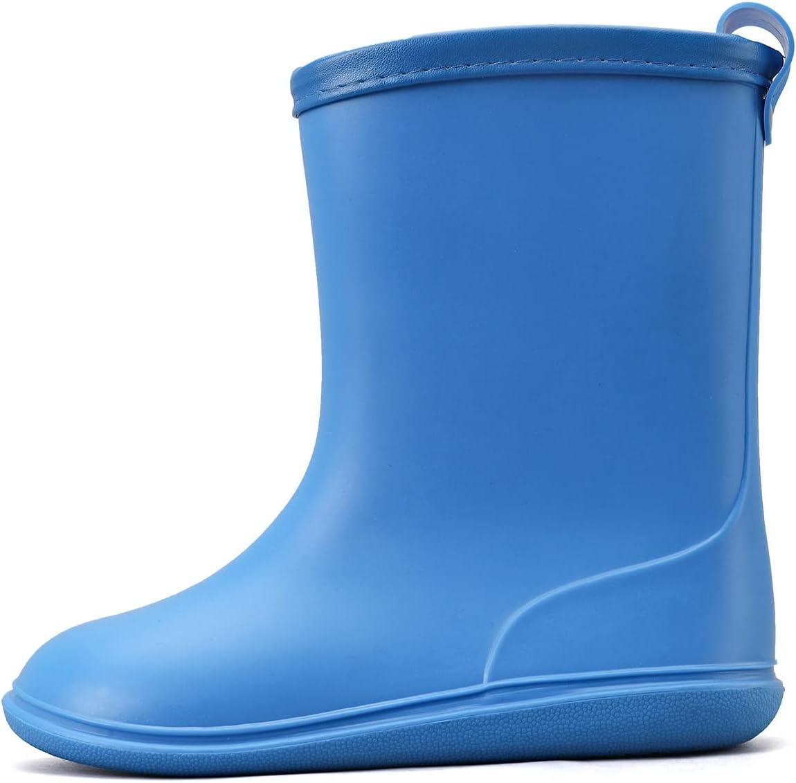 Gigididi Детские резиновые сапоги Rain Boot, короткие водонепроницаемые дождевые ботинки для малышей (малыш/маленький ребенок), Blue — фото 2