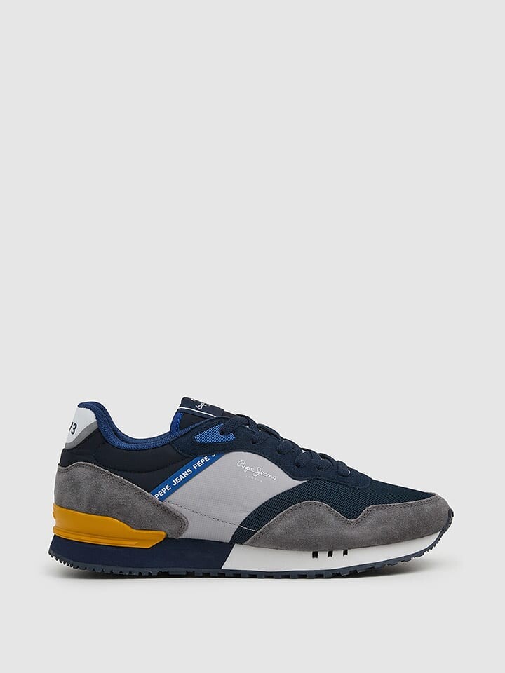 

Кроссовки на шнуровке Pepe Jeans FOOTWEAR Sneakers, цвет Dunkelblau/Grau