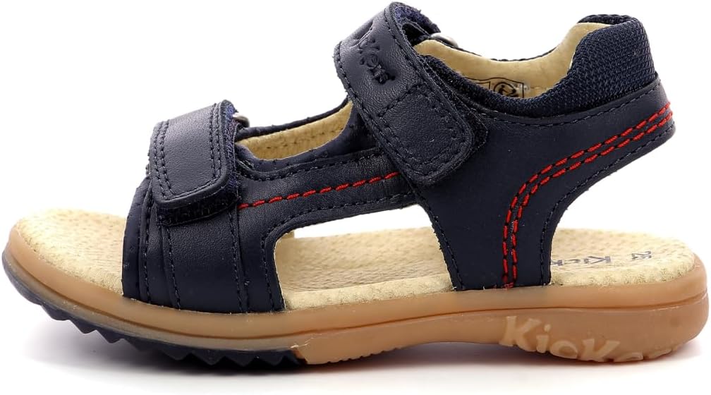 Мужские сандалии на каблуке Kickers, розовый — фото 2