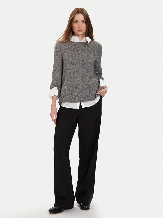 Брюки straight fit Timeless WW0WW48362 Tommy Hilfiger, черный — фото 2