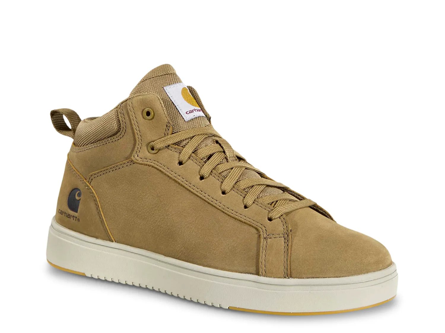 

Ботинки Carhartt Detroit Mid-Top Slip-Resistant Work Sneaker - Men's, серо-коричневый