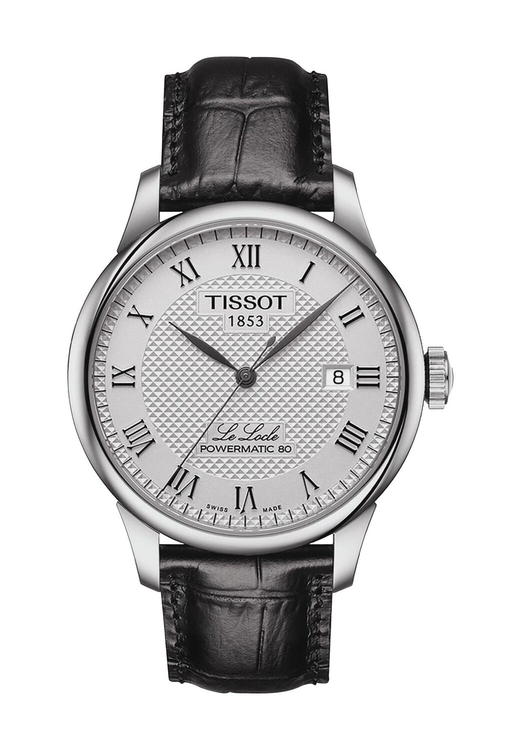 

Мужские часы Powermatic 80 T006.407.16.033.00 TISSOT, цвет Silber Schwarz