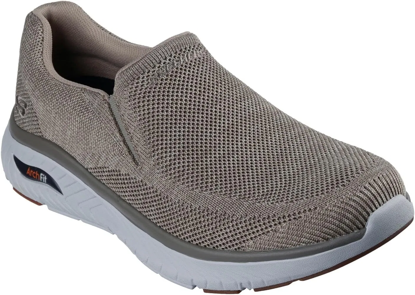 Мужские кроссовки Skechers Arch Fit Crosser Locke, Taupe Mesh