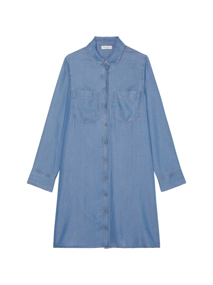 

Короткое платье Marc O'Polo Hemdblusen relaxed, цвет washed sky