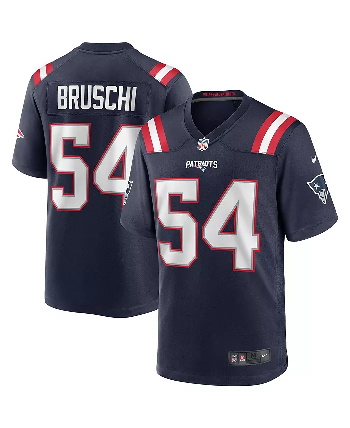 

Мужская футболка New England Patriots с именем игрока Tedy Bruschi, вышедшего из игры Nike, синий