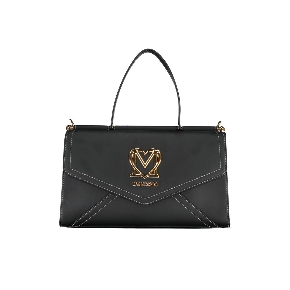 

Черная полиэтиленовая сумка LOVE MOSCHINO