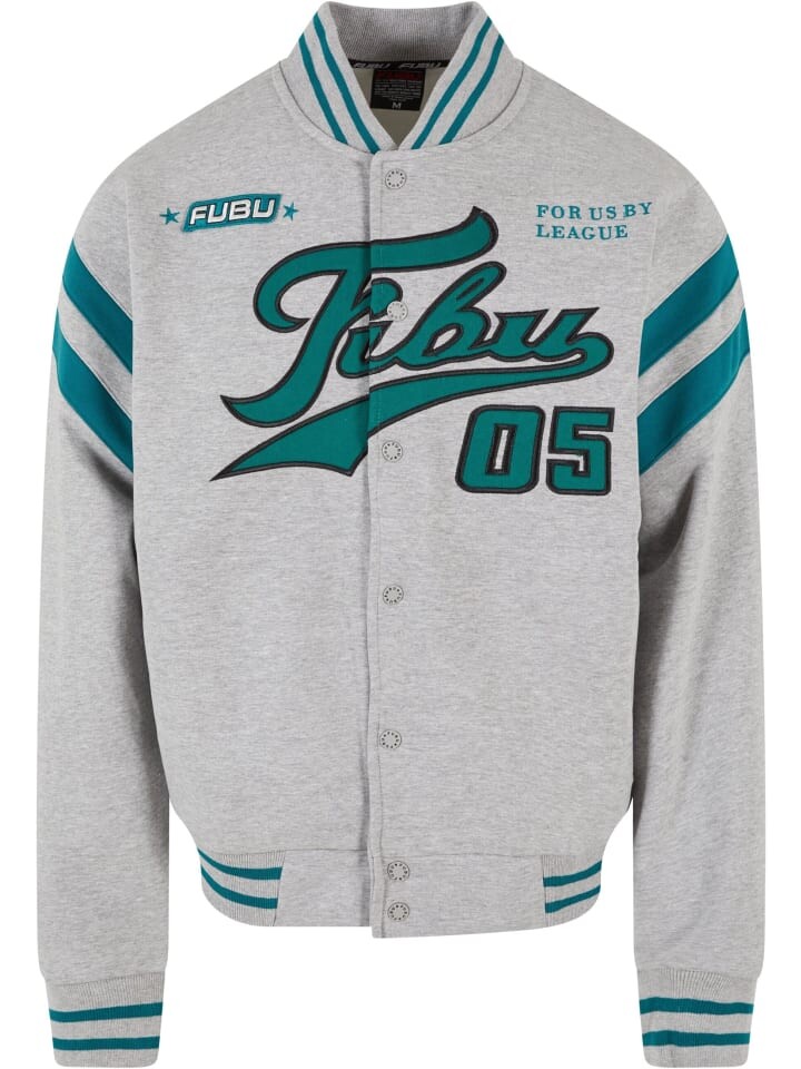 

Переходная куртка FUBU, цвет heather grey/green