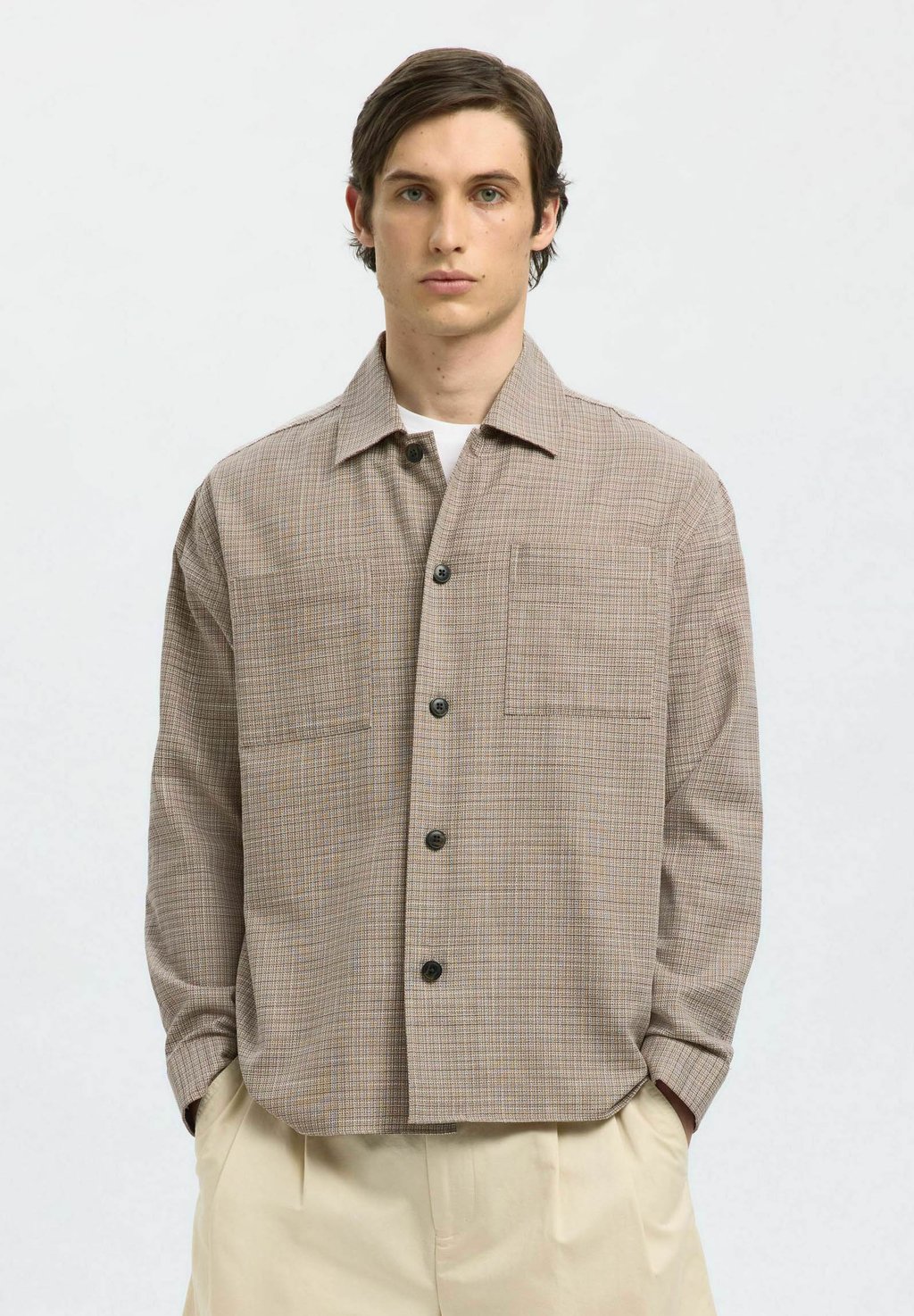 

Летняя куртка RELAXED FIT Selected Homme, песочный