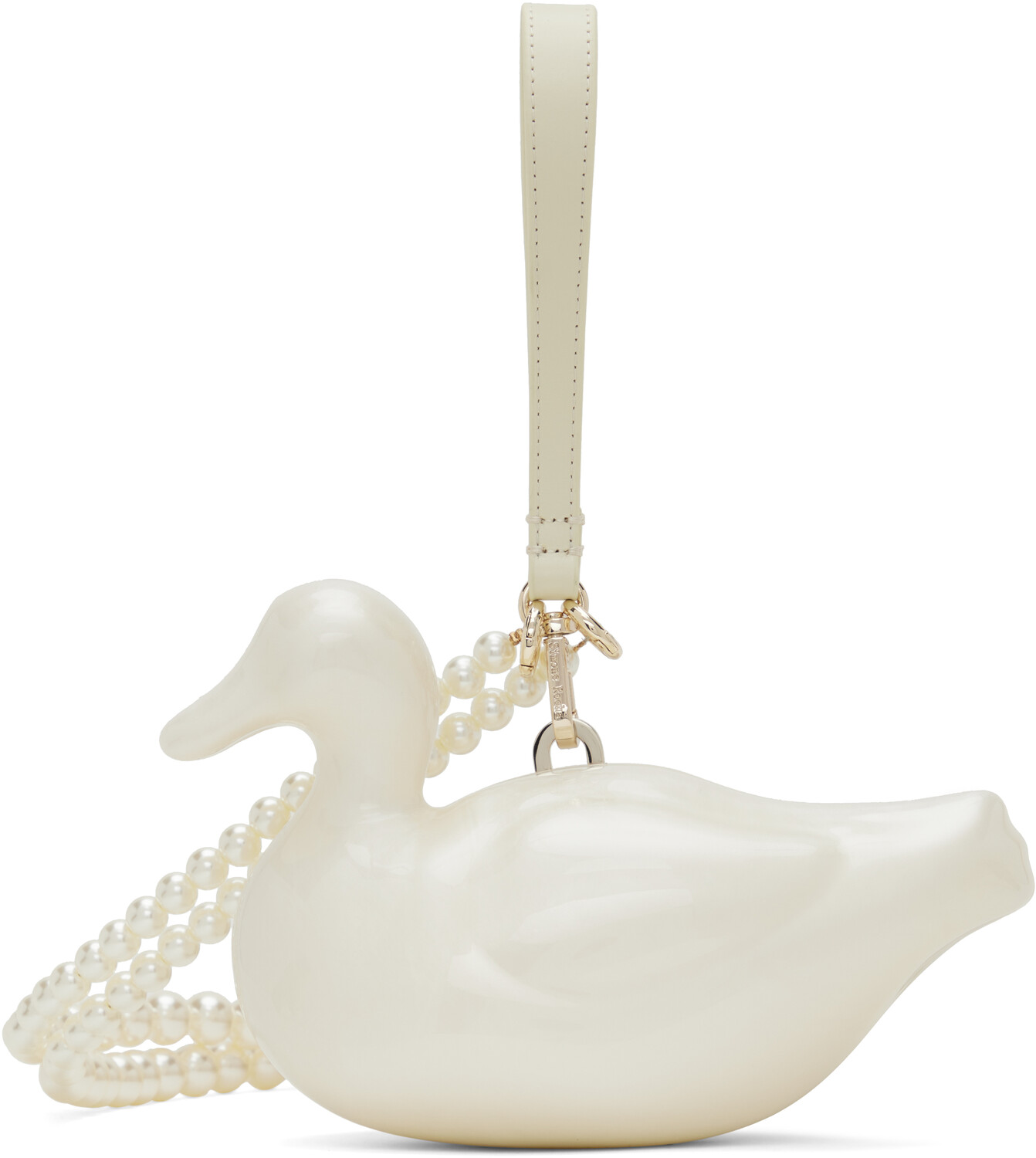 

Клатч-утка Off-White Simone Rocha, Белый, Клатч-утка Off-White Simone Rocha