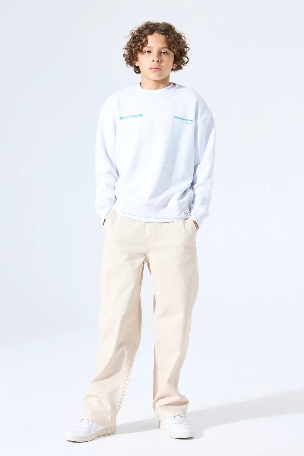 Брюки Baggy Regular Fit Garcia, дюн — фото 2