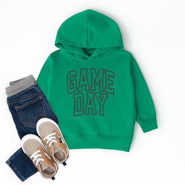 Толстовка с вышивкой game day arched для малышей The Juniper Shop, Red — фото 2