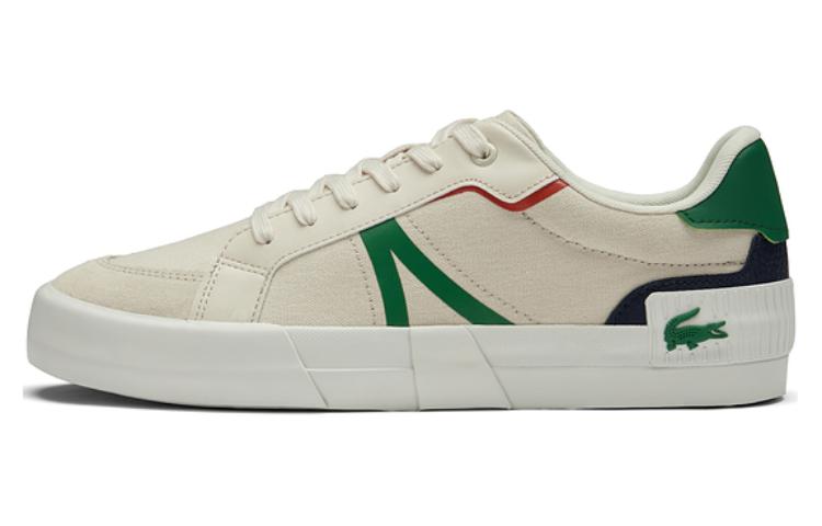 

LACOSTE Мужские лоу-топ скейтборд кроссовки бело-зеленые, цвет White Green