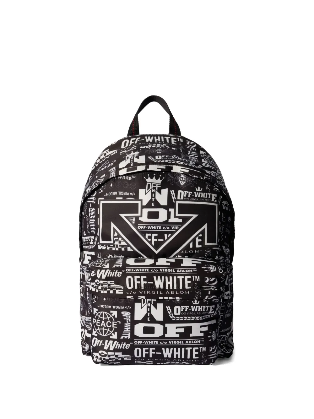 

Рюкзак Heritage Multilogo Off-White, черный