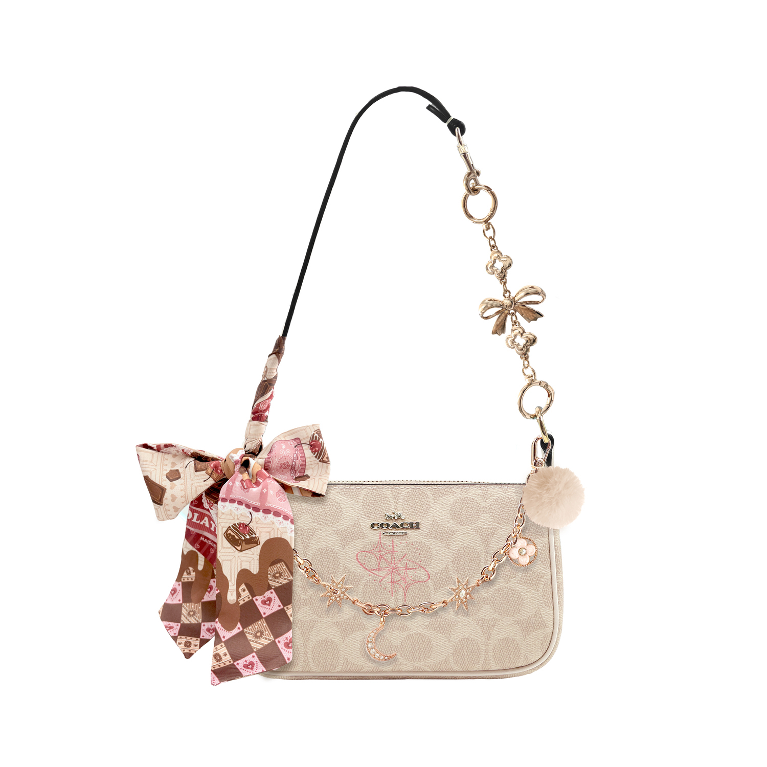 

COACH Нолита сумка через плечо, Starry Wish