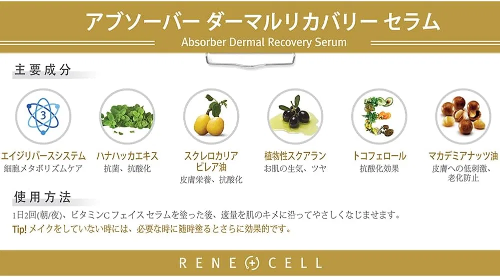 Сыворотка Rene-Cell — Для лица Dermal Recovery Serum, 30 мл — фото 3
