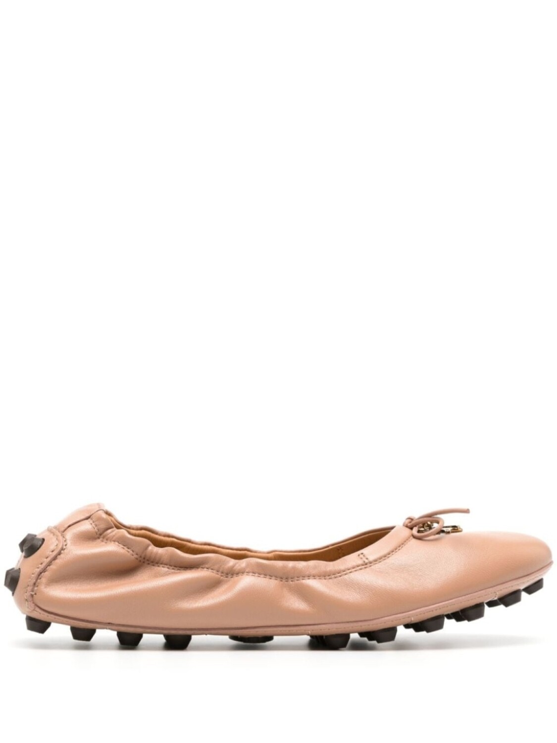 Tod's балетки Gommino, розовый