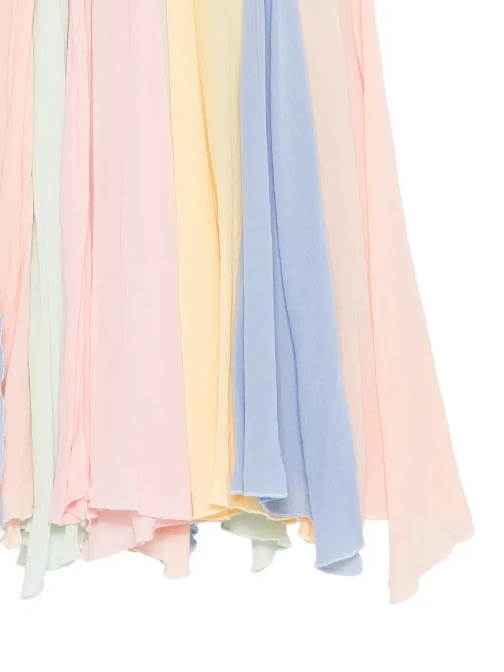 Платье со складками Stella McCartney Kids, розовый — фото 3
