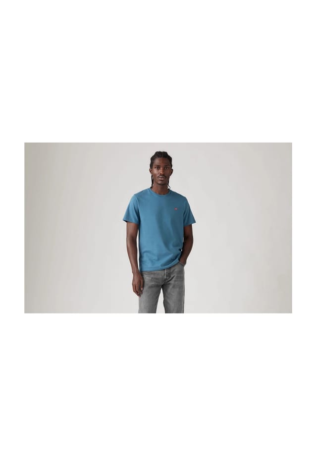 

Хлопковая футболка Levi'S, синий