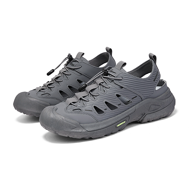 

Мужские кроссовки River Trekking, серые/темно-серые WARRIOR, Gray/Dark Gray