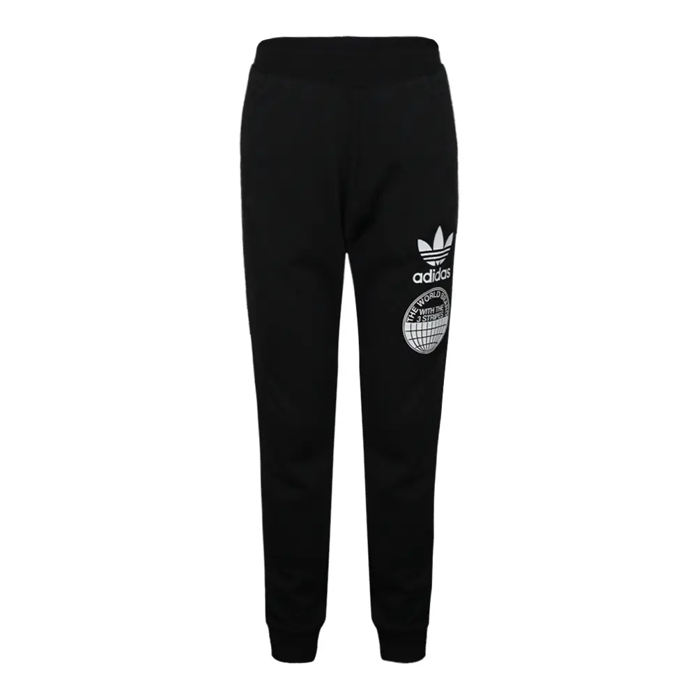 

Трикотажные спортивные брюки мужские черные Adidas Originals