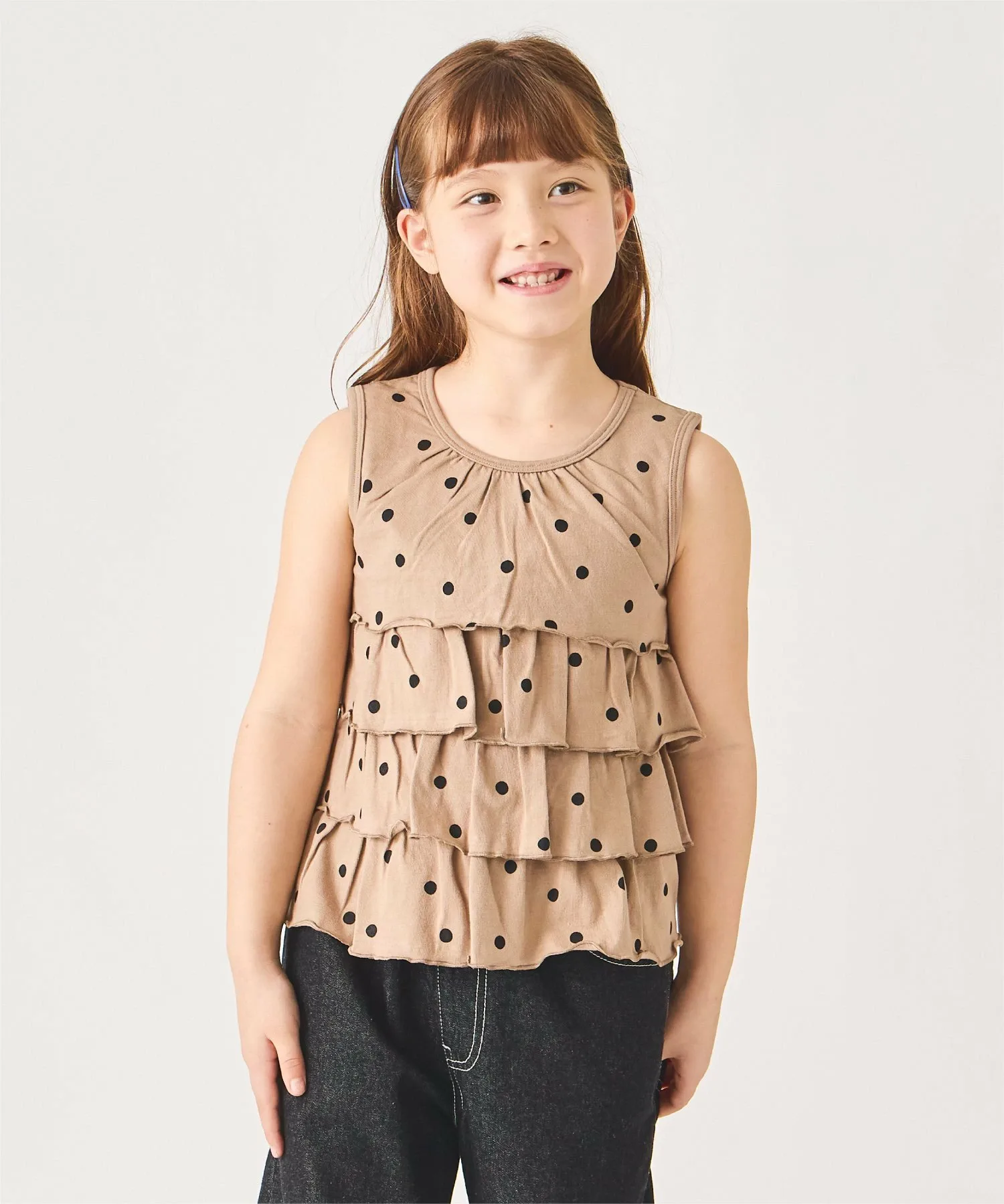 Топы с оборками Ever Closet, Mocha