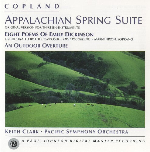 

CD диск Copland / Nixon / Clark / Pacific So: Appalchian Spring Suite