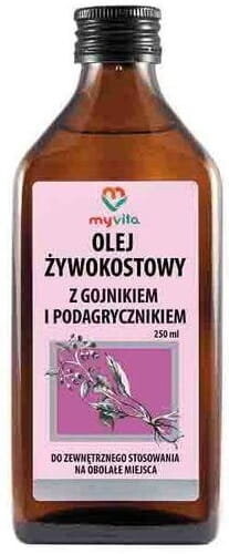 

Масло окопника с крыжовником и подагрой 250мл - MyVita