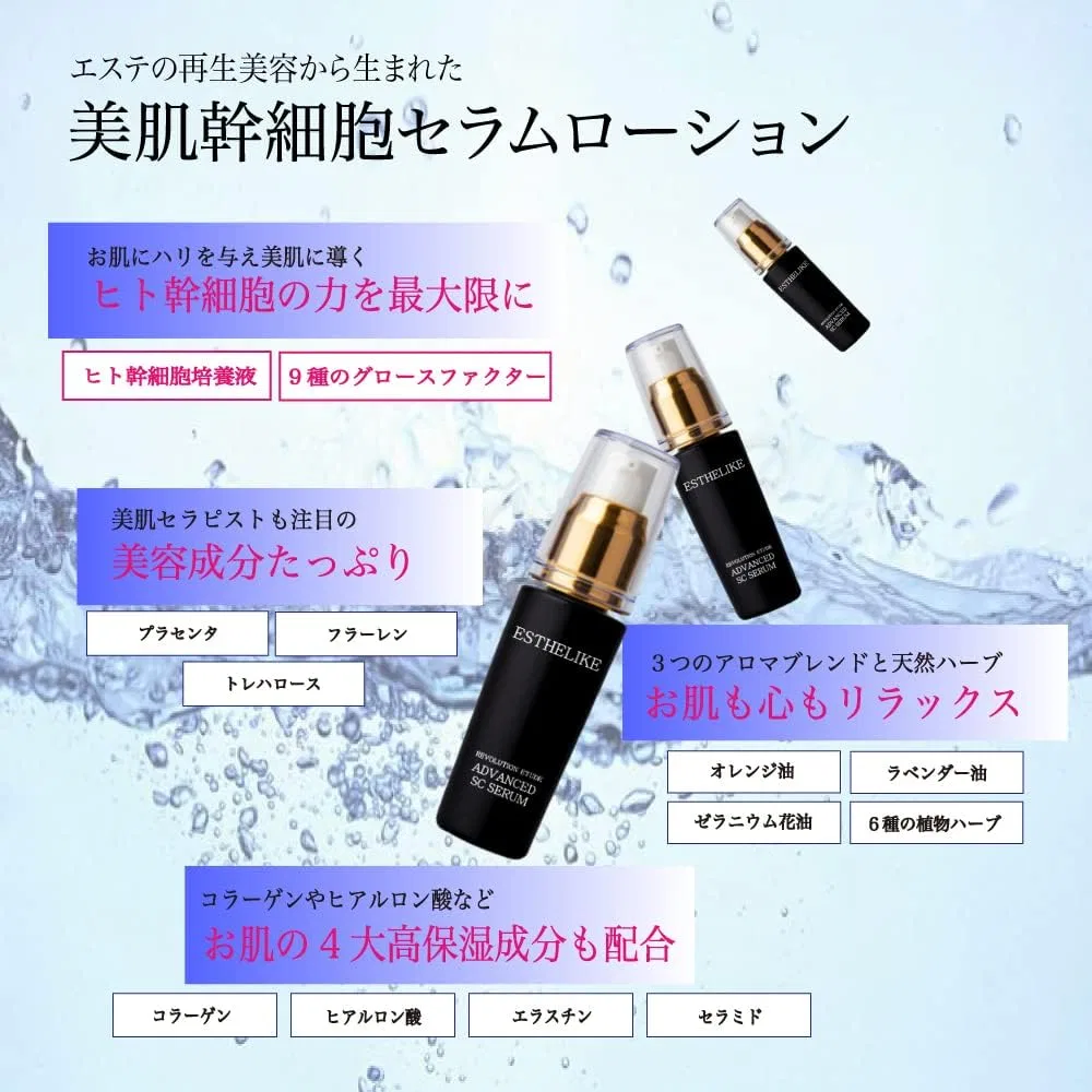 Набор для лица Esterike Stem Cell Serum Beauty Essence Lotion 30 мл + 30 мл — фото 3