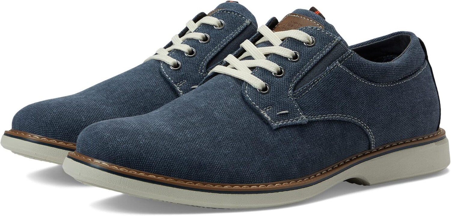 

Оксфорды Otto Canvas Plain Toe Oxford Nunn Bush, синий