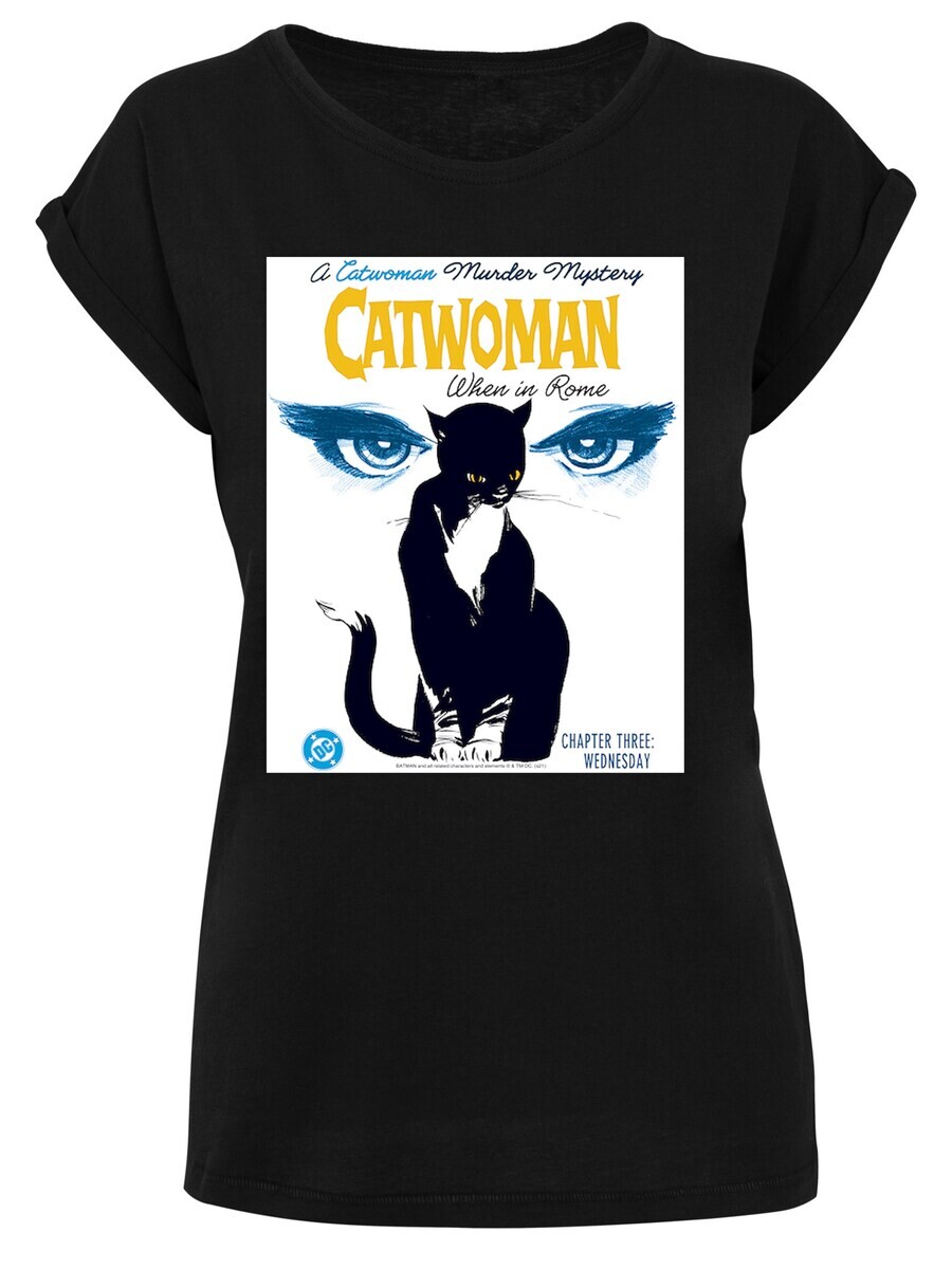 

Футболка F4NT4STIC Shirt DC Comics Batman Catwoman When In Rome, черный