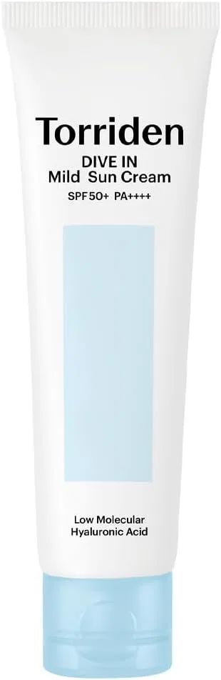 Солнцезащитный крем Torriden Dive in Mild Sun Cream SPF50+ PA+++ 60 мл белый — фото 2