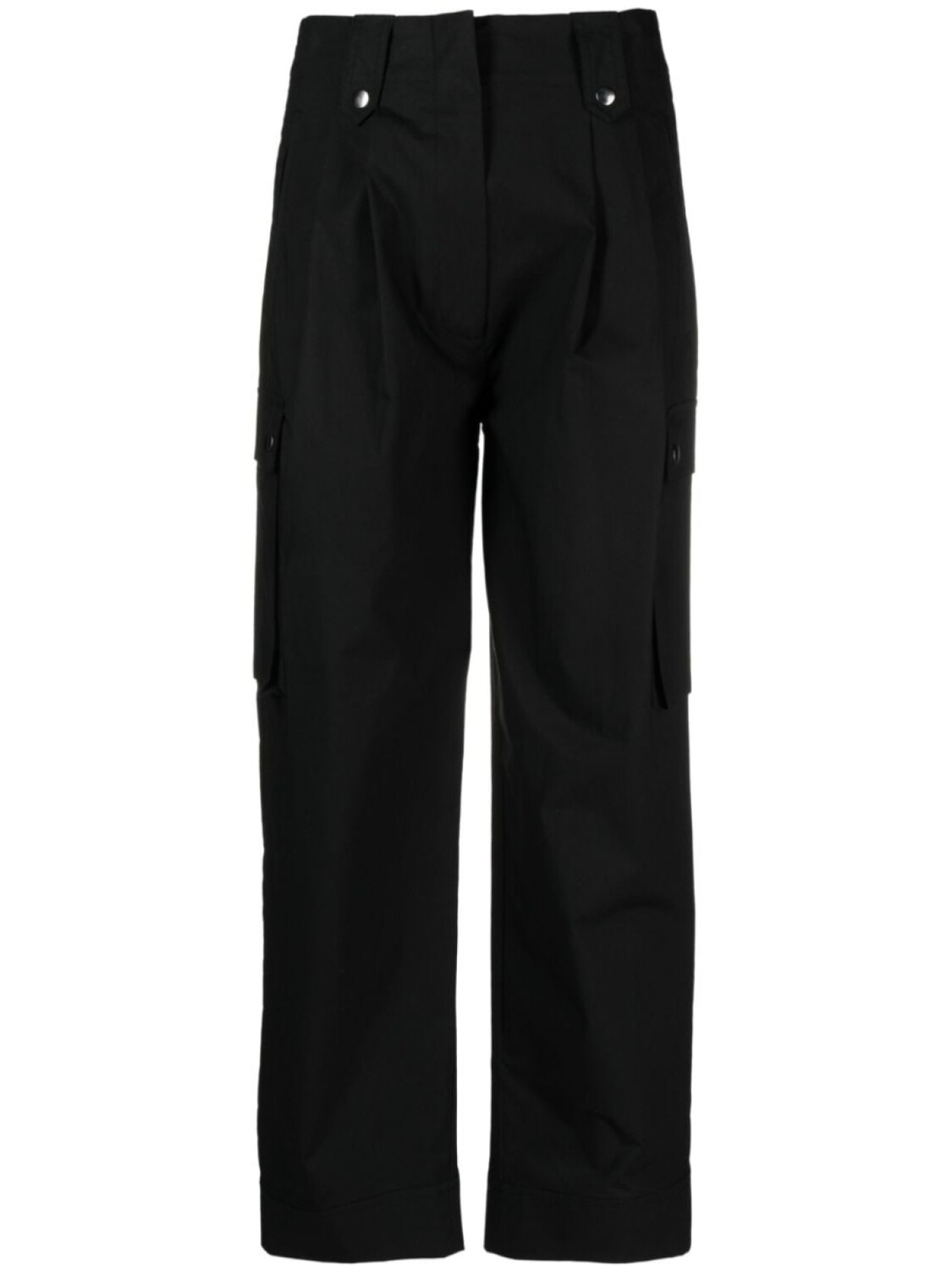 

TWINSET укороченные брюки прямого кроя, черный
