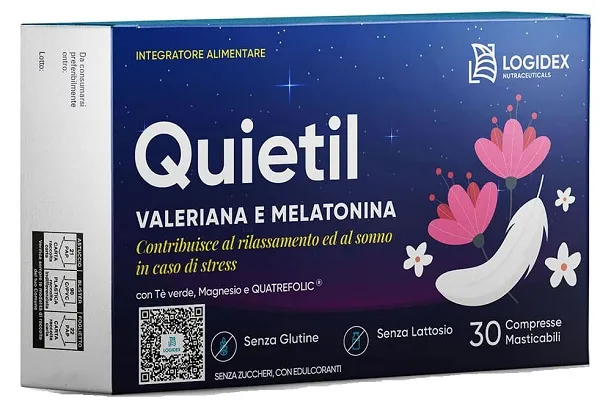 

Quietil 30 пероральных растворимых таблеток Logidex