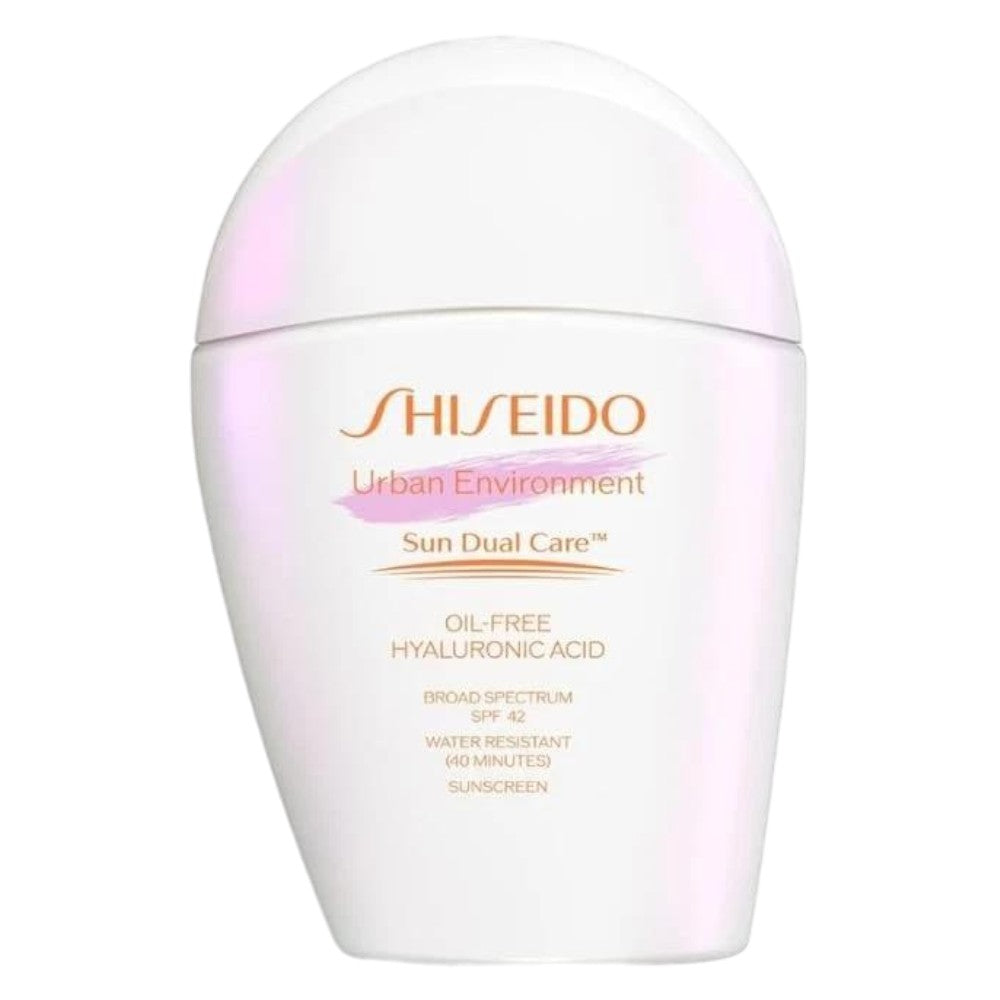 Солнцезащитный лосьон Suncare Urban Environment Oil-Free Lotion SPF 42 от Shiseido для женщин - 30 мл, прозрачный — фото 2