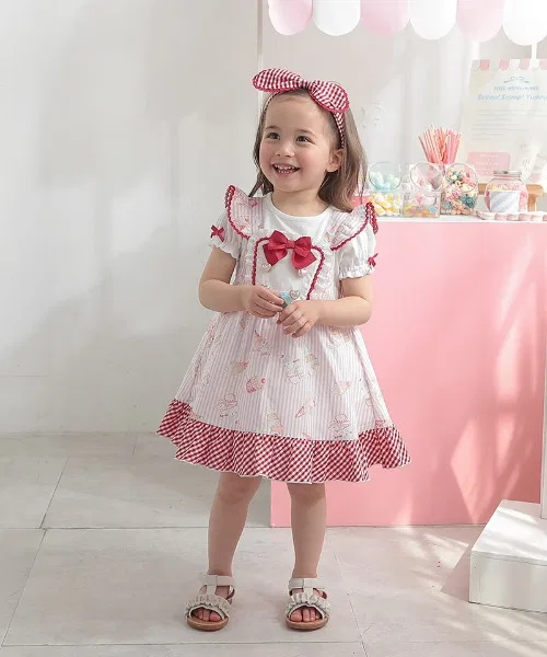 Детское платье coeur a coeur с принтом