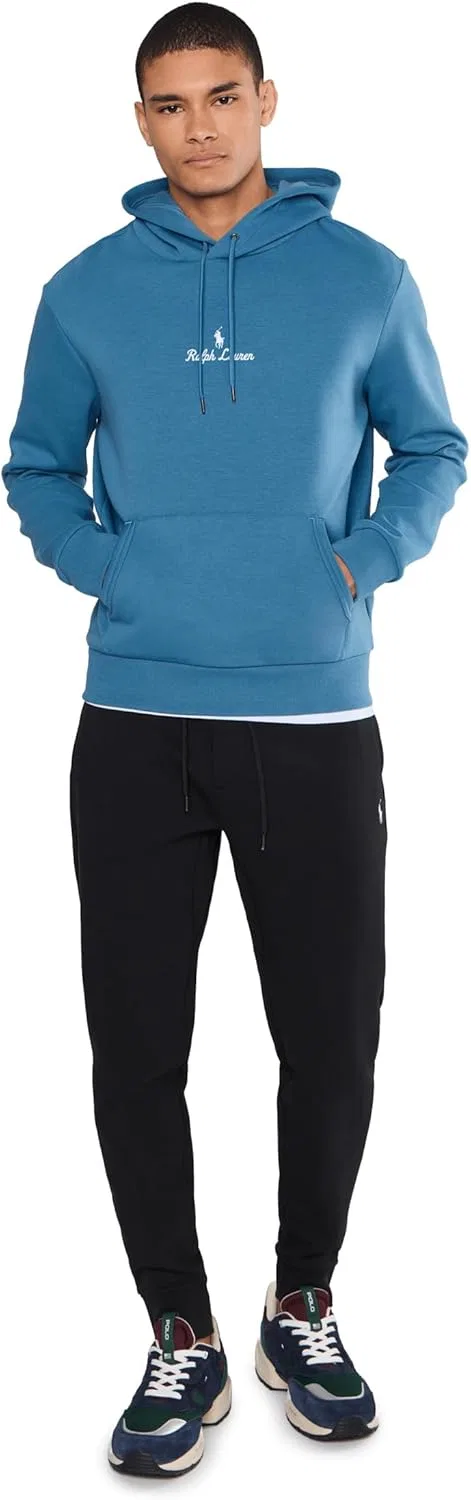 Худи мужское с логотипом POLO RALPH LAUREN, Delta Blue — фото 2