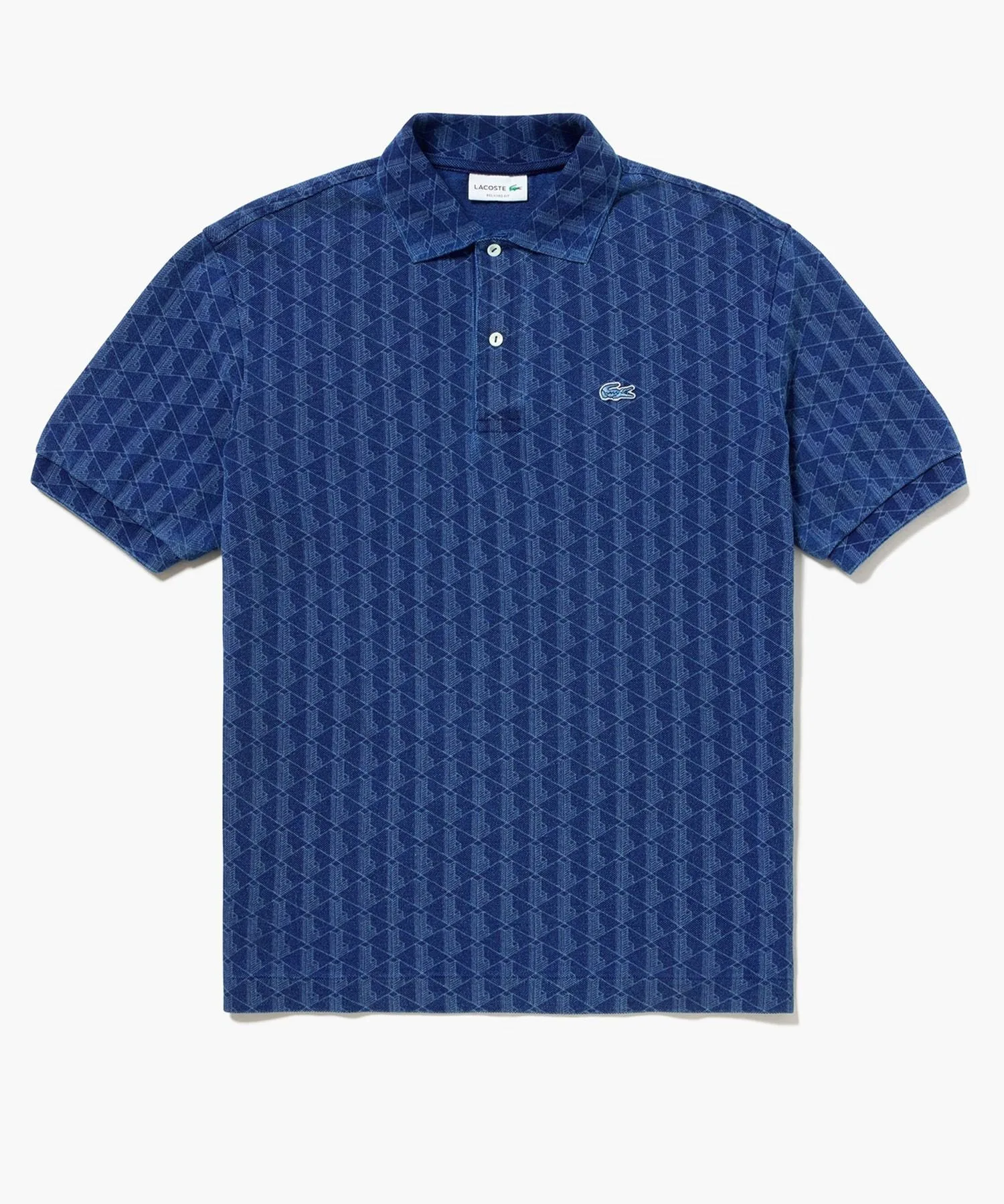 Рубашка-поло LACOSTE Light Indigo Blue — фото 4