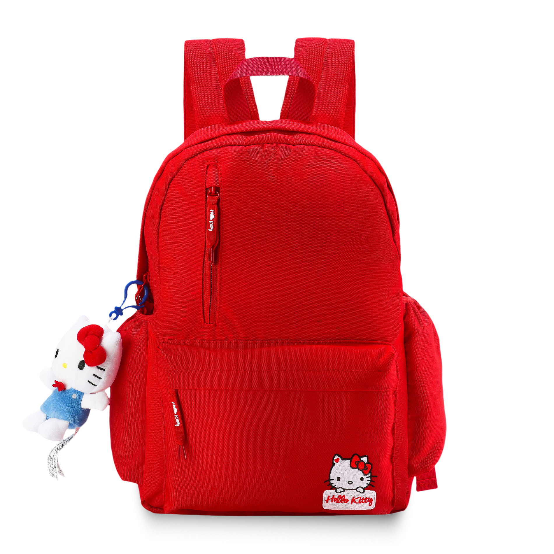 

Sanrio Рюкзак из полиэстера унисекс красный, Red+Hello Kitty Pendant