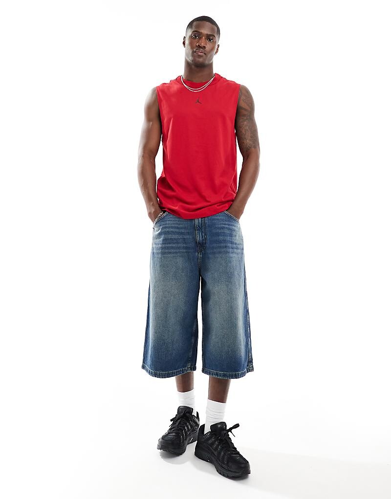 

Jordan – Sport Dri-FIT – Красный топ без рукавов