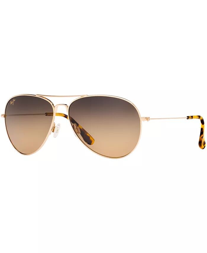 

Поляризованные солнцезащитные очки Mavericks Maui Jim, золотой