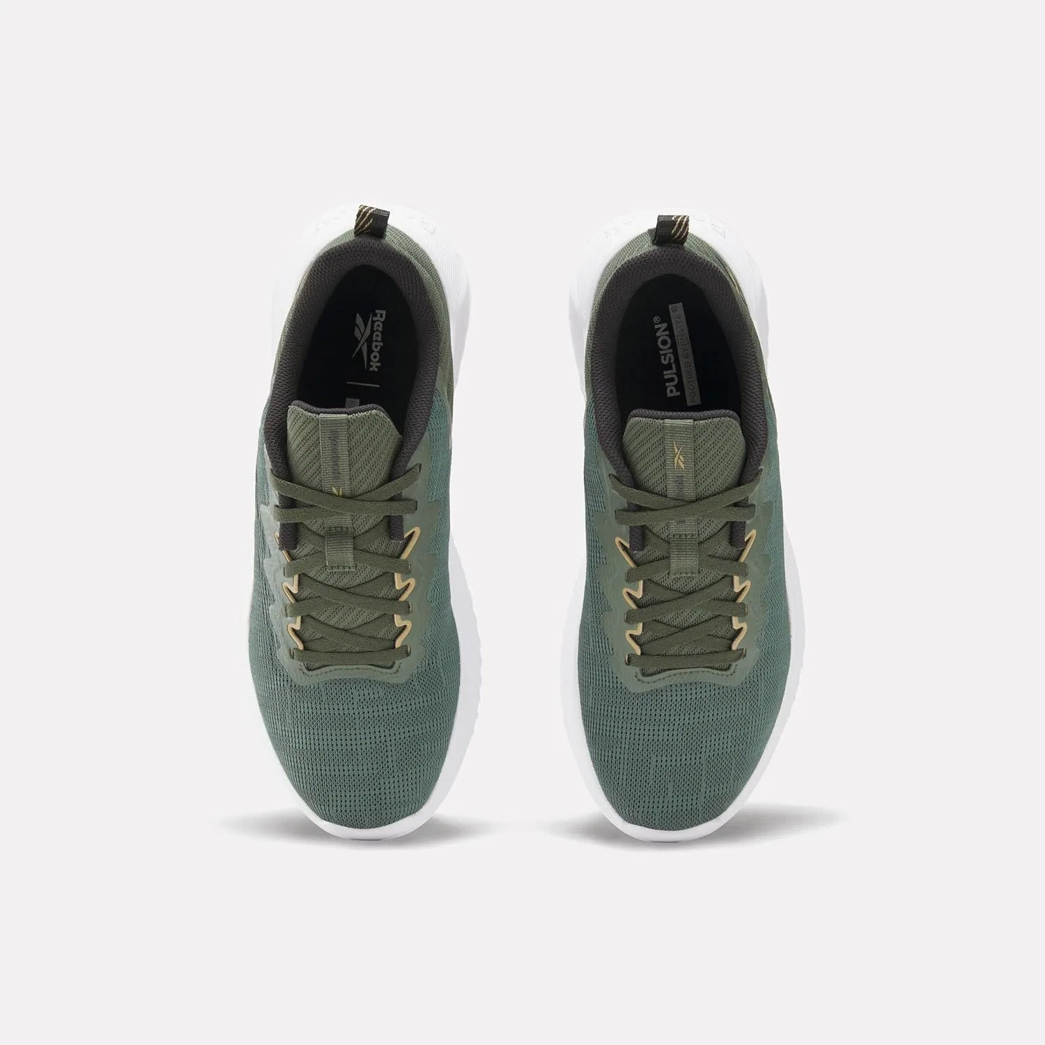 Мужские кроссовки Reebok Fluxlite II, Grit Green Black Ftwr White — фото 4