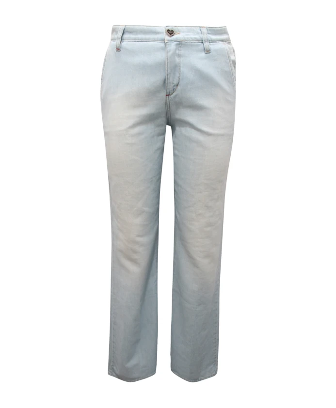 

Широкие брюки, изготовленные в Италии. Twinset, синий