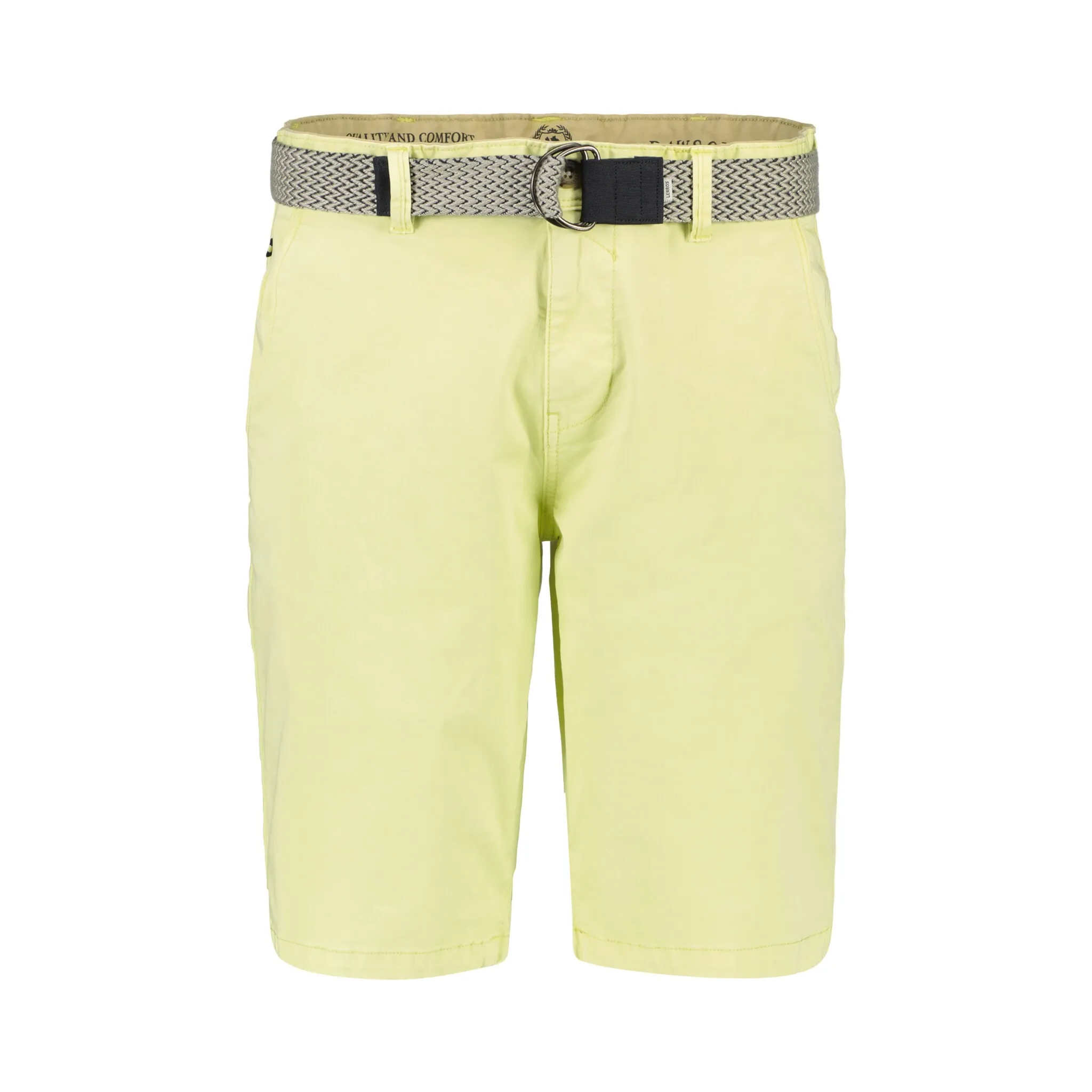 

Шорты-чиносы LERROS "LERROS Chino Bermuda из твила стрейч", цвет Lemongrass