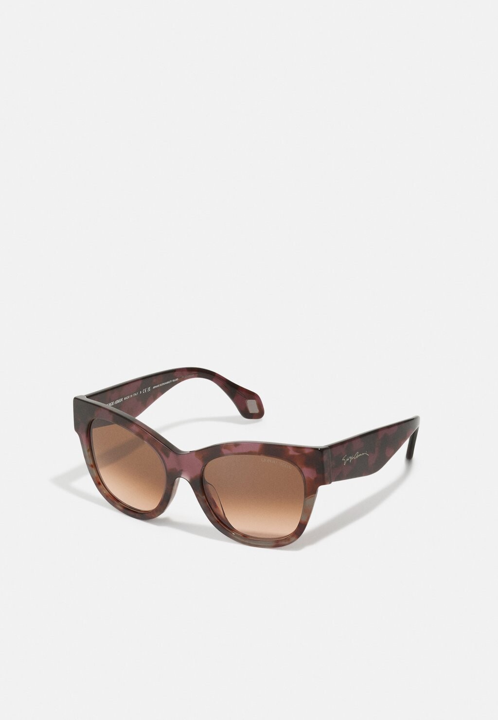 

Солнцезащитные очки Giorgio Armani, черный/коричневый